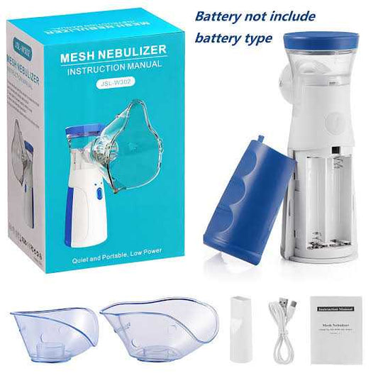 Portable Mesh Nebulizer for Quick and Silent Respiratory Relief SAR 25