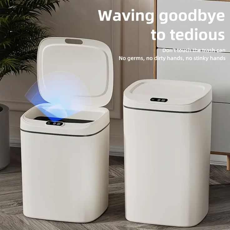 Smart Trash Can – سلة مهملات ذكية