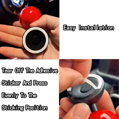 غطاء زر التشغيل بالضغط، ذراع تشغيل السيارة بالضغط، ذراع تشغيل السيارة بزر واحد، زر تشغيل وإيقاف محرك السيارة