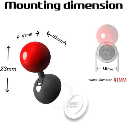 غطاء زر التشغيل بالضغط، ذراع تشغيل السيارة بالضغط، ذراع تشغيل السيارة بزر واحد، زر تشغيل وإيقاف محرك السيارة