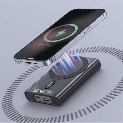 WIRELESS POWER BANK 10000MAHباور بانك لاسلكي 10000 مللي أمبير